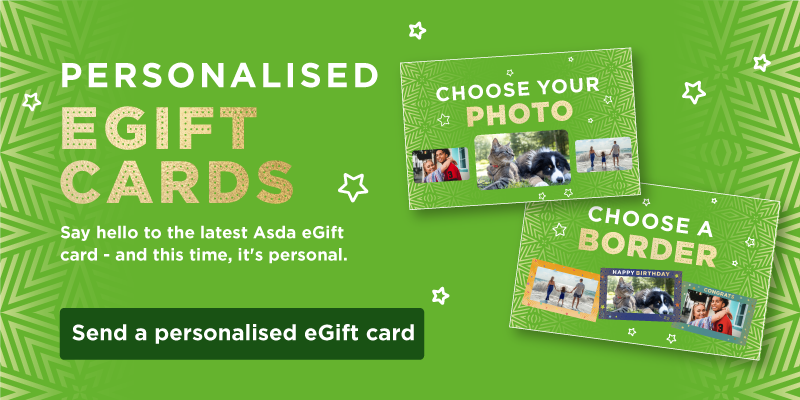 Send a personalised eGift card