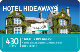 Buyagift Hotel Hideaways Gift Experience card image