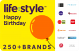 Lifestyle Happy Birthday eGift Card (250+ Brands) card image