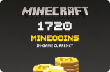 Minecraft: Minecoins Pack: 1720 Coins | Multiplatform card image