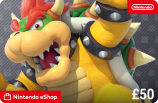 Nintendo eShop Card £50 card image