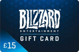 Blizzard Gift Card £15 card image