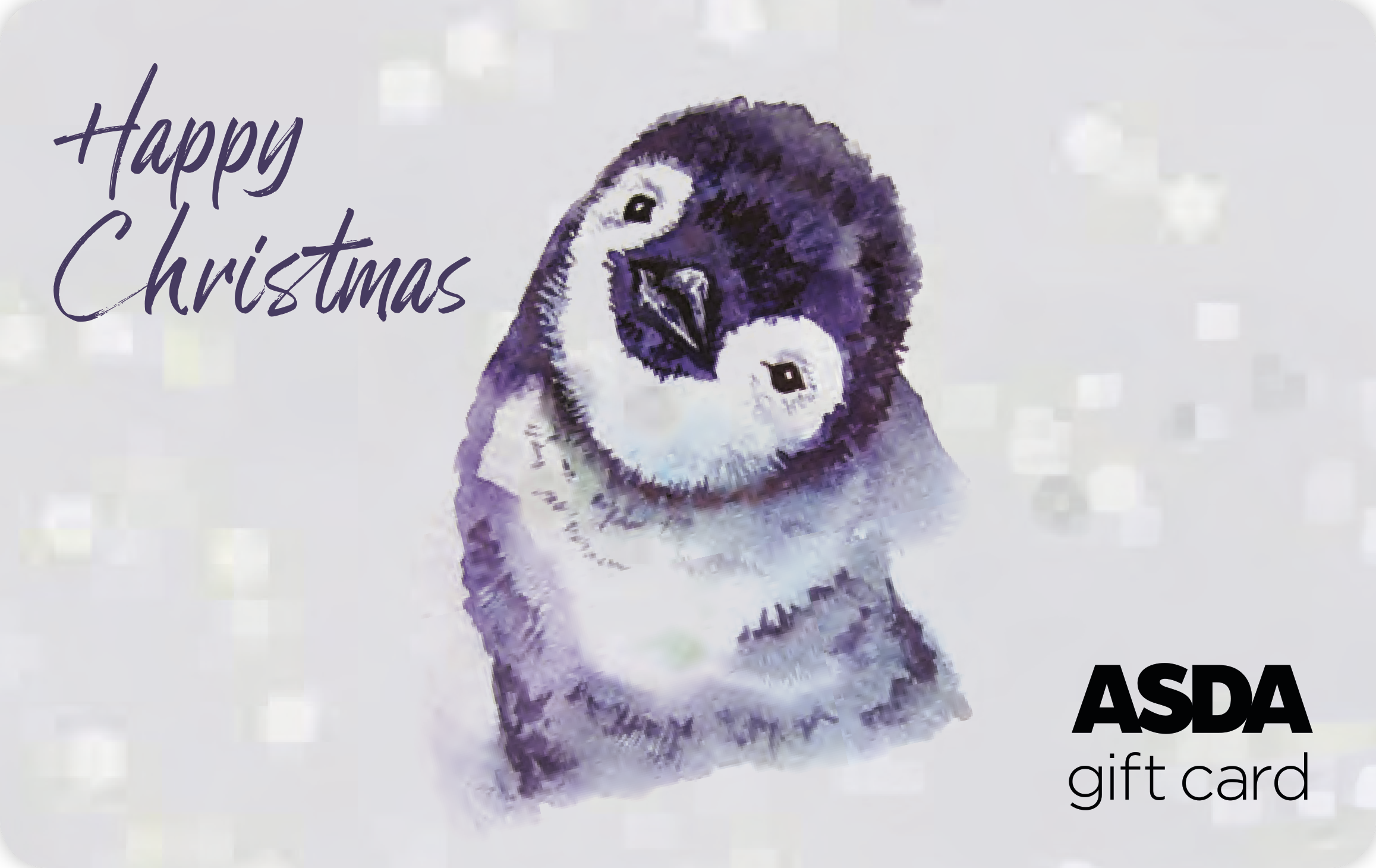 Asda Christmas Penguin Gift Card card image