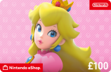 Nintendo eShop Card £100 card image