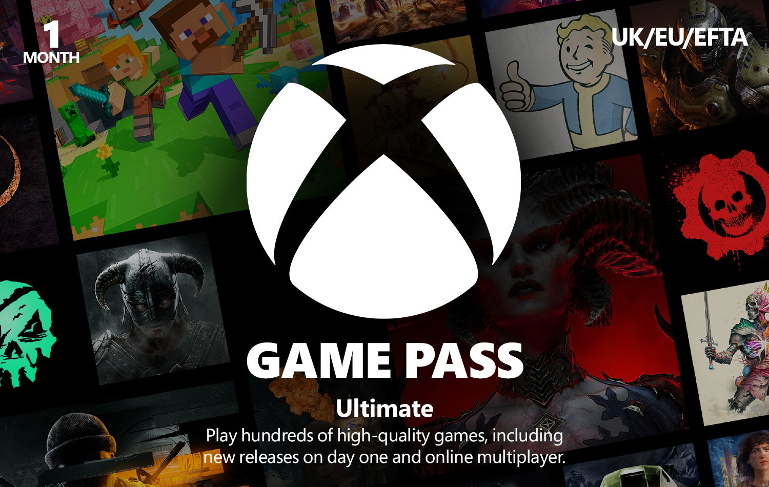 Xbox Game Pass Ultimate 1 Month eGift Card card image
