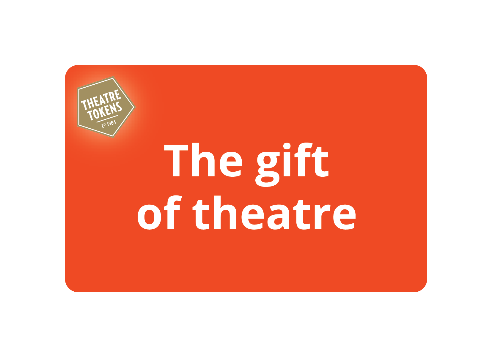 Theatre Tokens Gift Card card image