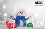 Asda Snowman card image