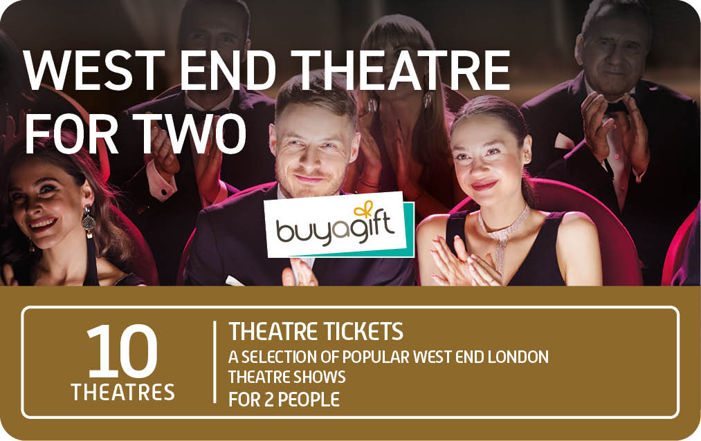 Buyagift West End Theatre for Two card image