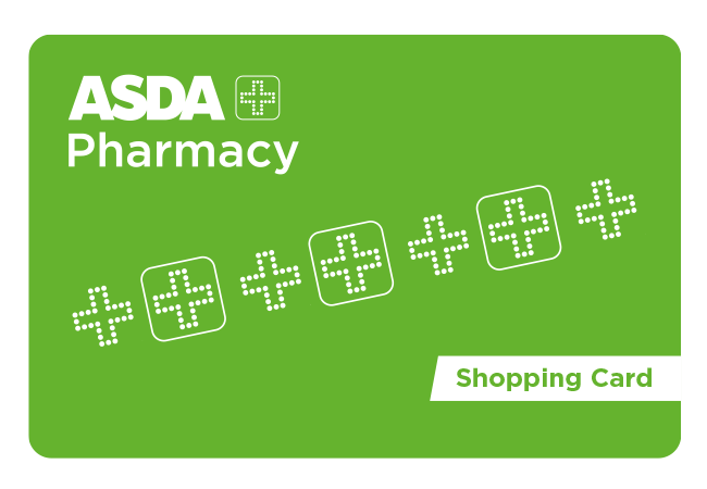 Asda Pharmacy Shopping Card card image