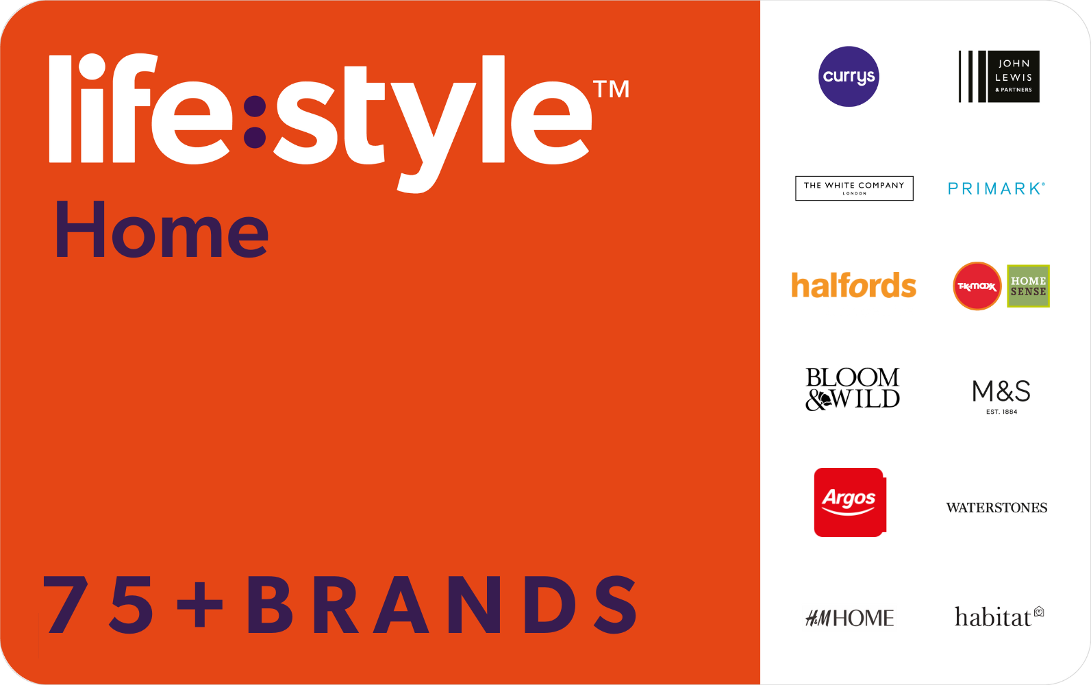 Lifestyle Home eGift Card (75+ Brands) card image