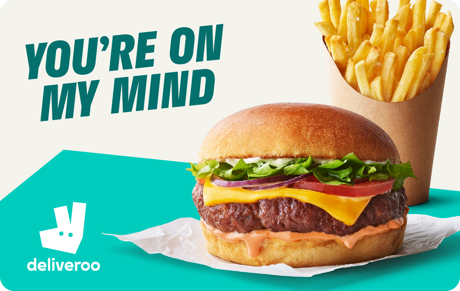 Deliveroo UK Gift Card card image