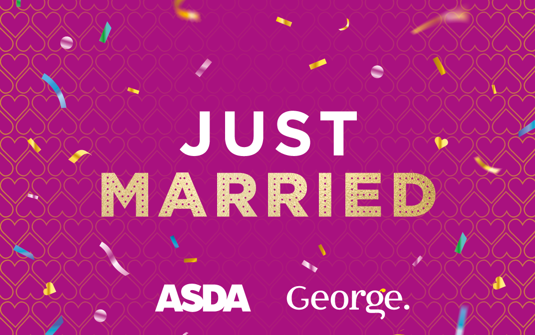 Asda Just Married Gift Card card image