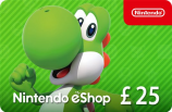 Nintendo eShop Card £25 card image