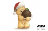 Asda Christmas Bartley Bear card image