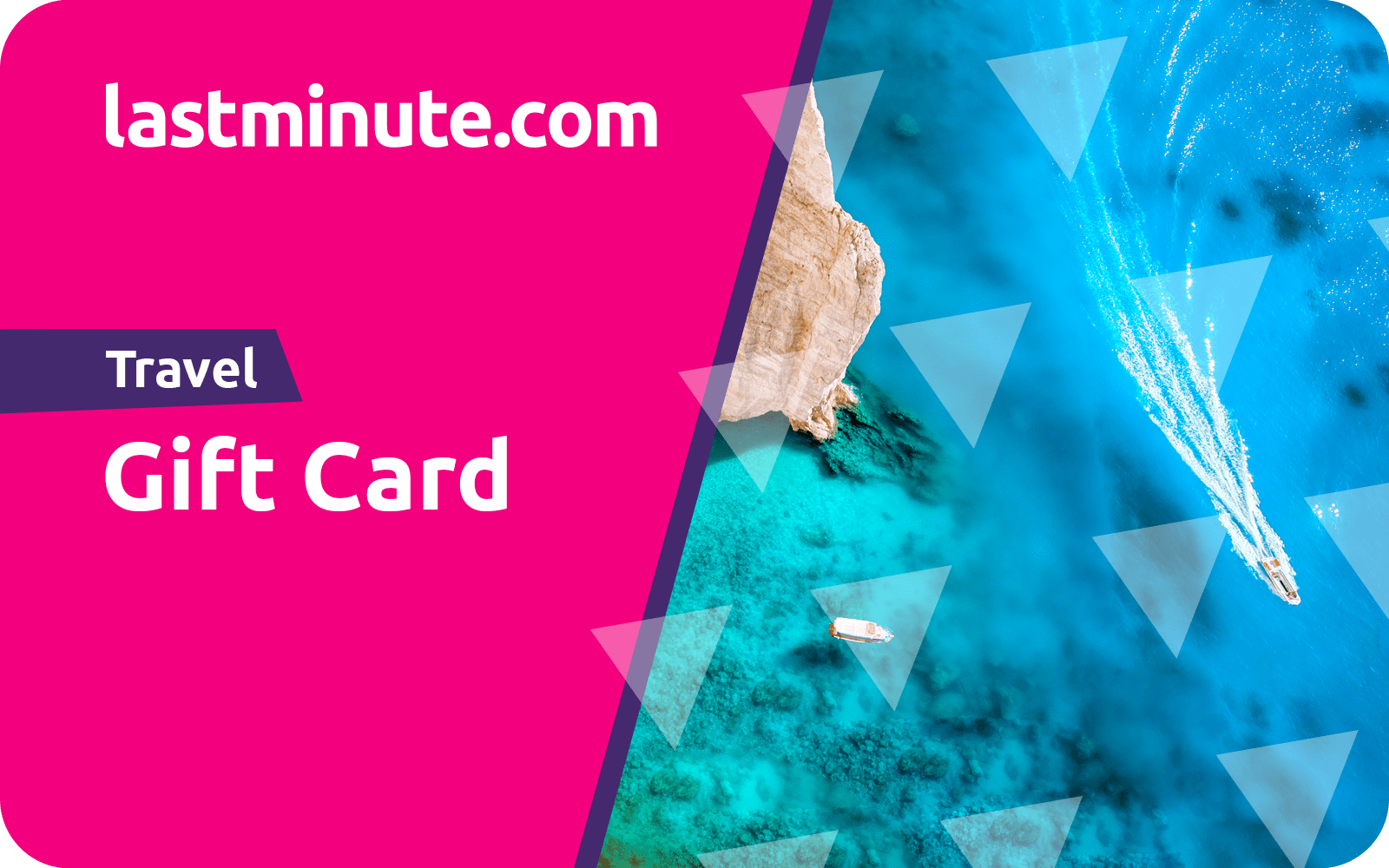 lastminute.com Travel Gift Card card image
