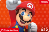 Nintendo eShop Card £15 card image