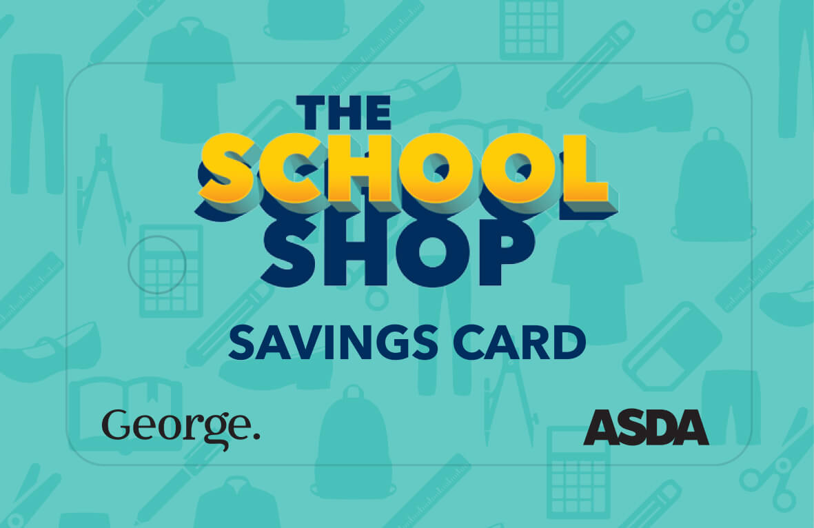 Asda The School Shop Savings Card card image