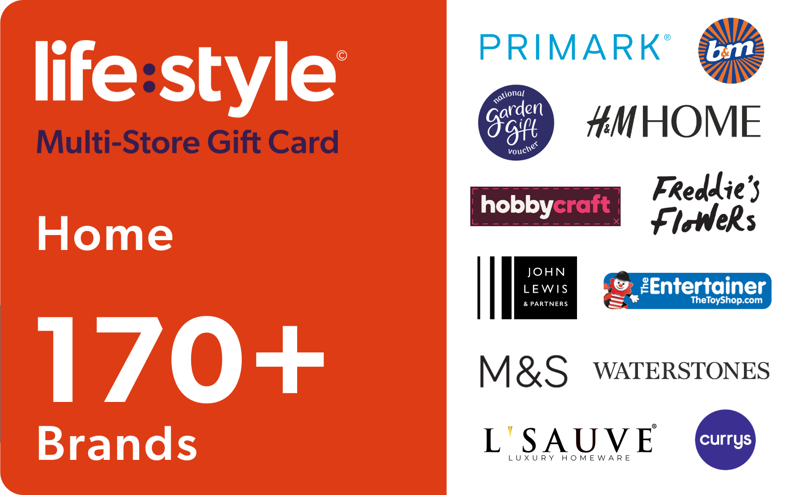 Lifestyle Home eGift Card (170+ Brands) card image