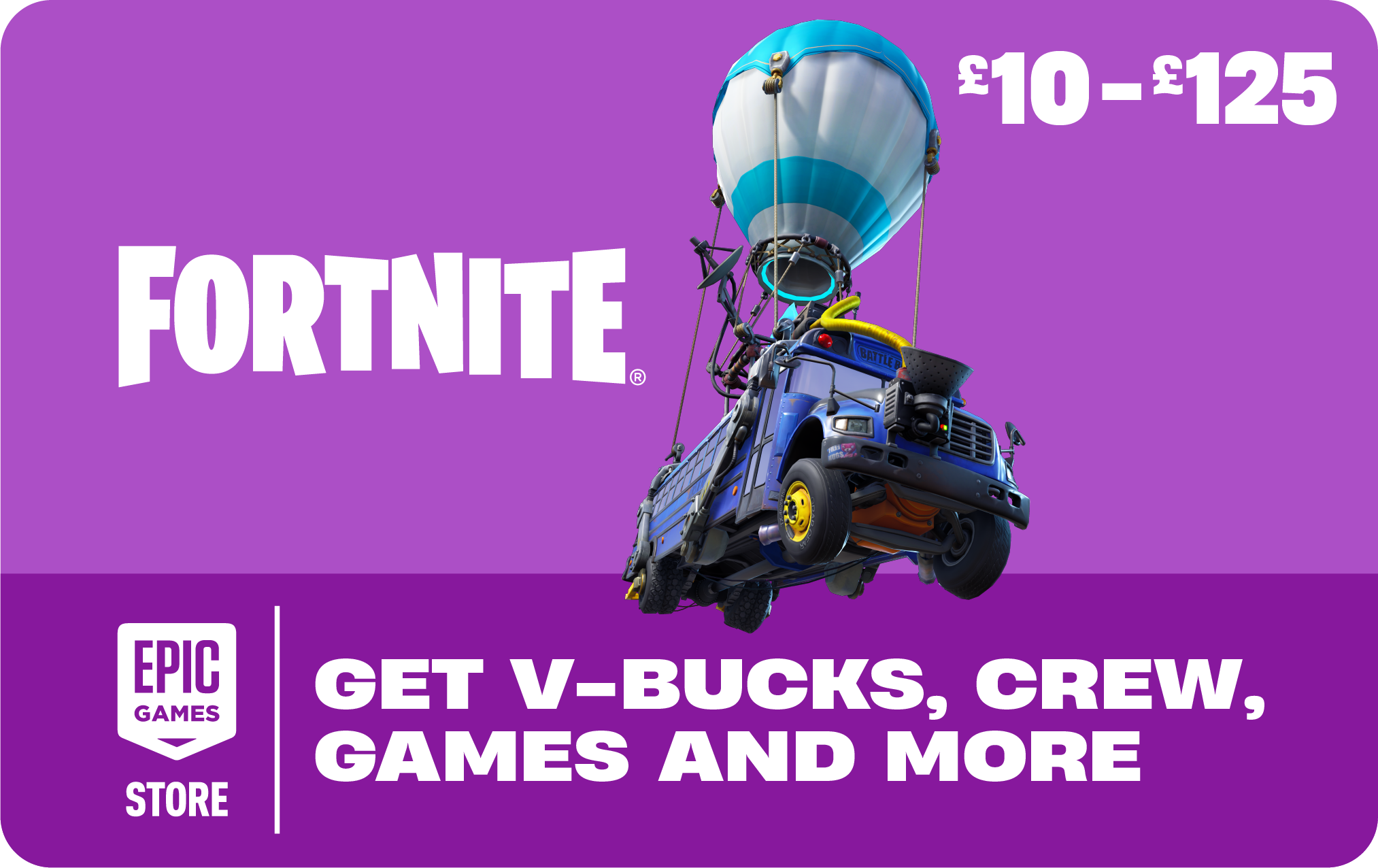 Fortnite Gift Card card image