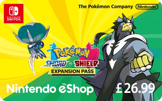 Nintendo – Pokémon Sword Shield Expansion Pass card image