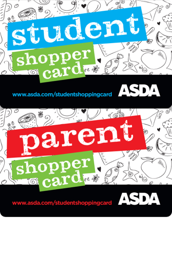 Asda Student Parent Shopper Card card image